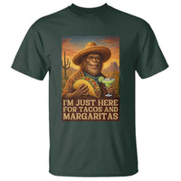 Funny El Squatcho Cinco De Mayo T Shirt Just Here For Tacos And Margaritas