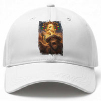 Funny Bigfoot Alien Selfie Baseball Cap Cinco De Mayo Party Gift