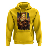 Funny Bigfoot Alien Selfie Hoodie Cinco De Mayo Party Gift