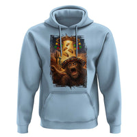 Funny Bigfoot Alien Selfie Hoodie Cinco De Mayo Party Gift