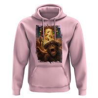 Funny Bigfoot Alien Selfie Hoodie Cinco De Mayo Party Gift