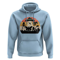 Retro Sunset Cryptid Squad Hoodie Cryptid Lover Gift