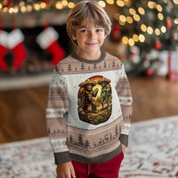 Funny Bigfoot Chupacabra Cinco De Mayo Ugly Christmas Sweater Cryptid Lover Gift