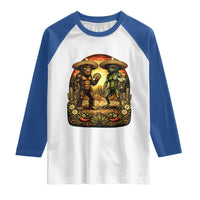 Funny Bigfoot Chupacabra Cinco De Mayo Raglan Shirt Cryptid Lover Gift