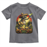 Funny Chupacabra Goat Taco Lover Toddler T Shirt Cinco De Mayo Party Gift