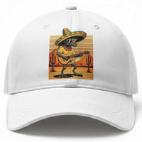 Funny Cinco De Mayo Chupacabra Baseball Cap Guitar Fiesta Gift