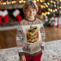 Funny Cinco De Mayo Chupacabra Ugly Christmas Sweater Guitar Fiesta Gift