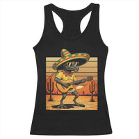 Funny Cinco De Mayo Chupacabra Racerback Tank Top Guitar Fiesta Gift