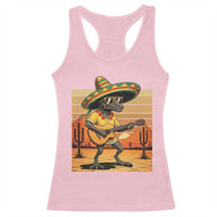 Funny Cinco De Mayo Chupacabra Racerback Tank Top Guitar Fiesta Gift