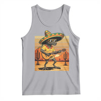 Funny Cinco De Mayo Chupacabra Tank Top Guitar Fiesta Gift