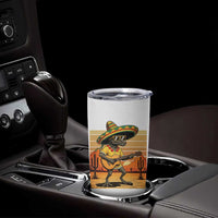 Funny Cinco De Mayo Chupacabra Tumbler Cup Guitar Fiesta Gift
