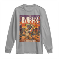 Funny El Chupacabra Burrito Bandito Long Sleeve Shirt Cinco De Mayo Gift