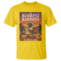 Funny El Chupacabra Burrito Bandito T Shirt Cinco De Mayo Gift