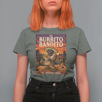 Funny El Chupacabra Burrito Bandito T Shirt For Women Cinco De Mayo Gift