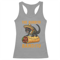 Funny Cinco De Mayo Chupacabra Racerback Tank Top The Burrito Bandito