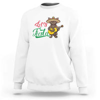 Funny Cinco De Mayo Chupacabra Sweatshirt Lets Fiesta