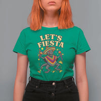 Funny Chupacabra Lets Fiesta T Shirt For Women Cinco De Mayo Gift