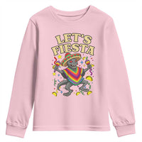 Funny Chupacabra Lets Fiesta Youth Sweatshirt Cinco De Mayo Gift