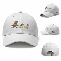 Funny Mexican Fiesta Gift Baseball Cap Chupacabra Chasing Taco Goat