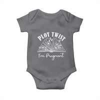Pregnancy Announcement For Book Lovers Baby Onesie Plot Twist I Am Pregnant