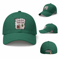 Tired Moms Book Club Baseball Cap Funny Coffee And Books Mom Gift