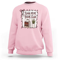 Tired Moms Book Club Sweatshirt Funny Coffee And Books Mom Gift