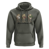 Introverted Moms Club Frog Graphic Hoodie Funny Mothers Day Gift