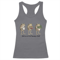Introverted Moms Club Frog Graphic Racerback Tank Top Funny Mothers Day Gift