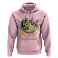 Copy Moon Joy Space Lover Lunar Mission Hoodie Astronaut Sci Fi Graphic