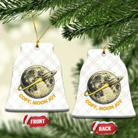 Copy Moon Joy Space Lover Lunar Mission Ceramic Ornament Astronaut Sci Fi Graphic