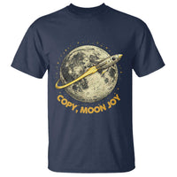 Copy Moon Joy Space Lover Lunar Mission T Shirt Astronaut Sci Fi Graphic