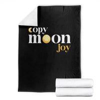 Copy Moon Joy Statement Full Moon Throw Blanket Space Exploration Lunar Journey 2026