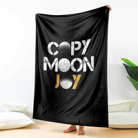 Lunar Mission Astronaut Space Lover Throw Blanket Copy Moon Joy Sci Fi Graphic