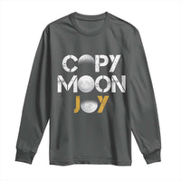 Lunar Mission Astronaut Space Lover Long Sleeve Shirt Copy Moon Joy Sci Fi Graphic