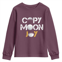 Lunar Mission Astronaut Space Lover Youth Sweatshirt Copy Moon Joy Sci Fi Graphic