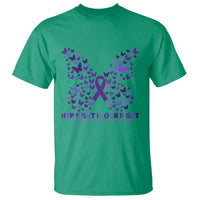 Alzheimers Awareness Butterfly Support Gift T Shirt Her Fight Our Fight