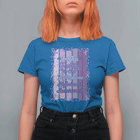 Purple Ribbon Alzheimers Caregiver Squad Gift T Shirt For Women In This Family We Support Together
