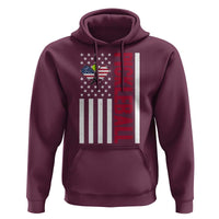 Pickleball Patriotic Hoodie American Flag Sport Gift - Wonder Print Shop