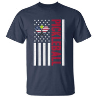 Pickleball Patriotic T Shirt American Flag Sport Gift - Wonder Print Shop