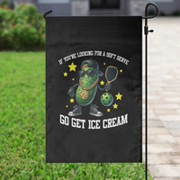 Funny Pickle Playing Pickleball Garden Flag If You Want Soft Serve Eat Ice Cream - Wonder Print Shop