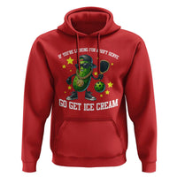 Funny Pickle Playing Pickleball Hoodie If You Want Soft Serve Eat Ice Cream - Wonder Print Shop