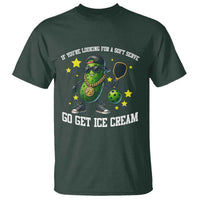 Funny Pickle Playing Pickleball T Shirt If You Want Soft Serve Eat Ice Cream - Wonder Print Shop