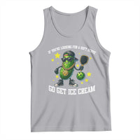 Funny Pickle Playing Pickleball Tank Top If You Want Soft Serve Eat Ice Cream - Wonder Print Shop