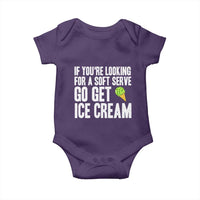 If You Are Looking For A Soft Serve Go Get Ice Cream Baby Onesie Funny Pickleball Lover - Wonder Print Shop