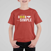 Life Is Good Keep It Simple T Shirt For Kid Pickleball Lover - Wonder Print Shop