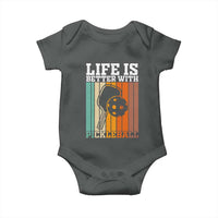 Life Is Better With Pickleball Baby Onesie Funny Dink Saying - Wonder Print Shop