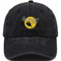 Funny Retirement Plan Washed Cotton Baseball Cap Pickleball Gift For Lovers