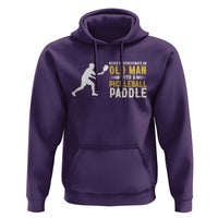 Funny Pickleball Lover Hoodie Never Underestimate Old Man - Wonder Print Shop