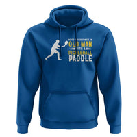 Funny Pickleball Lover Hoodie Never Underestimate Old Man - Wonder Print Shop