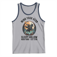 Headless Horseman Tank Top Mind Your Head Haunted Gift - Wonder Print Shop